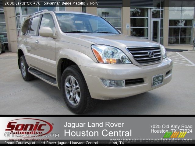 2008 Lexus GX 470 in Savannah Beige Metallic