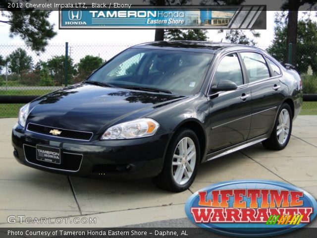 2012 Chevrolet Impala LTZ in Black