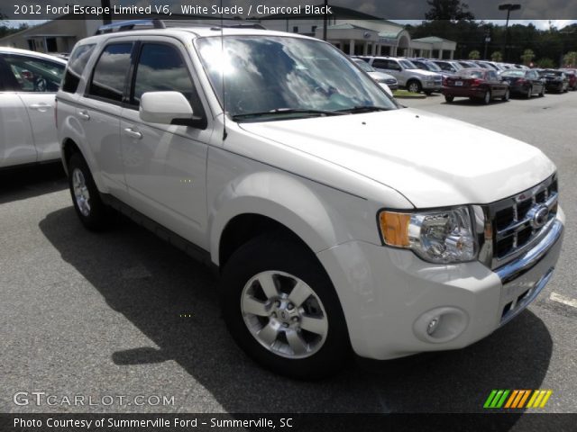 2012 Ford Escape Limited V6 in White Suede