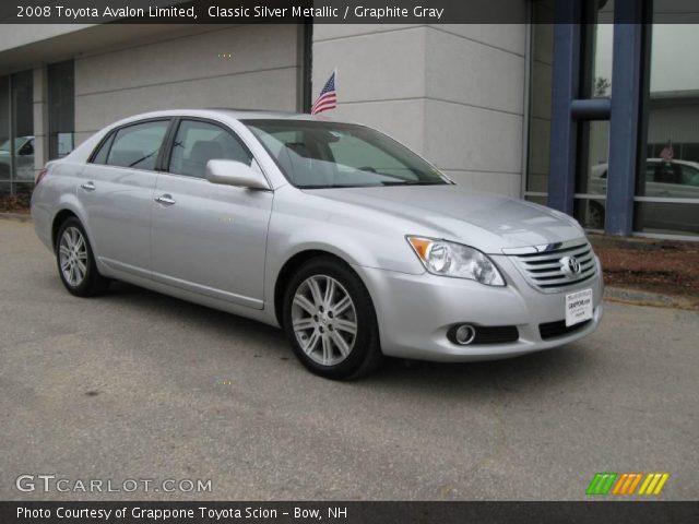 2008 Toyota Avalon Limited in Classic Silver Metallic