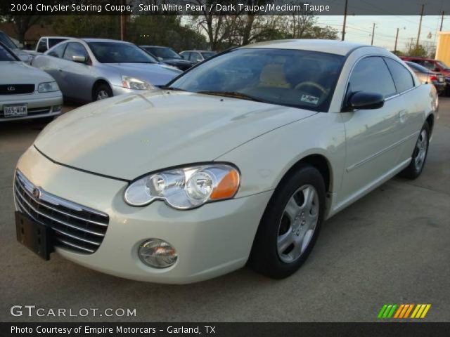 2004 Chrysler Sebring Coupe in Satin White Pearl. Click to see large ...