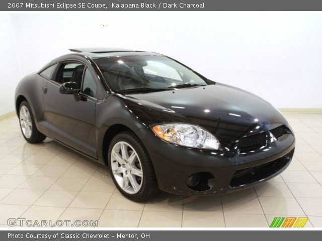 2007 Mitsubishi Eclipse SE Coupe in Kalapana Black