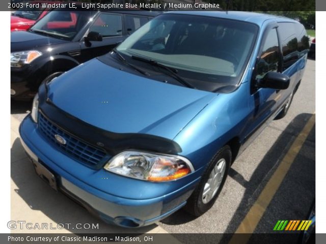 2003 Ford Windstar LE in Light Sapphire Blue Metallic