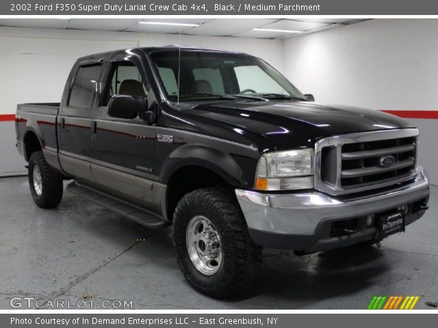 2002 Ford F350 Super Duty Lariat Crew Cab 4x4 in Black