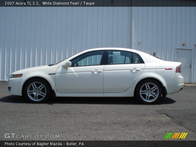 2007 Acura TL 3.2 in White Diamond Pearl