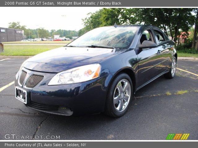2008 Pontiac G6 GT Sedan in Midnight Blue Metallic
