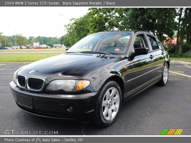 2004 BMW 3 Series 325i Sedan in Black Sapphire Metallic