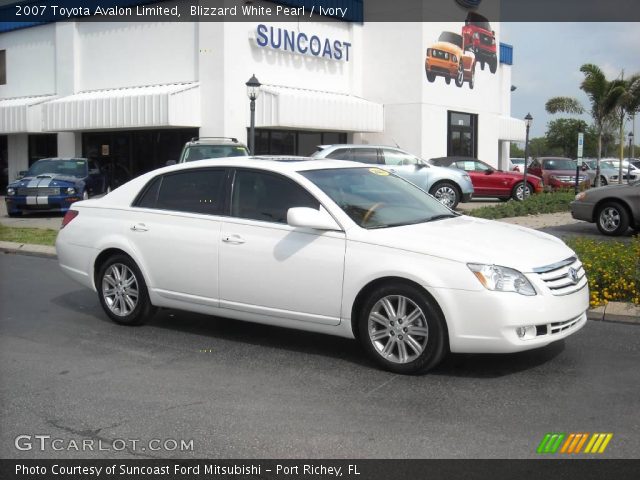 2007 Toyota Avalon Limited in Blizzard White Pearl. Click to see large ...