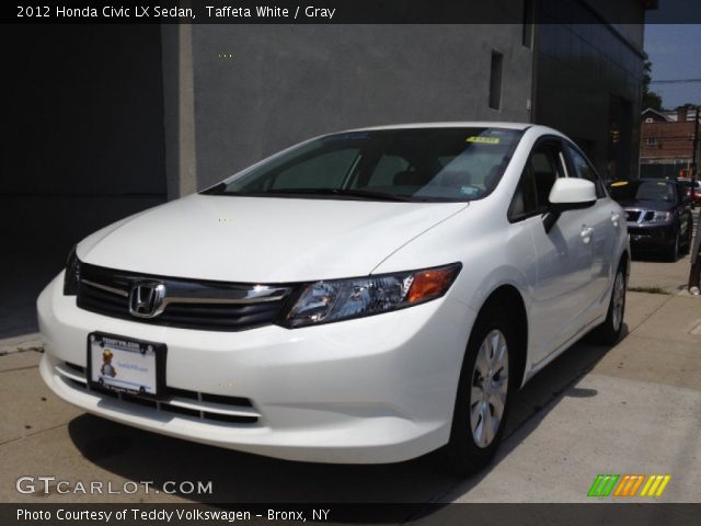 2012 Honda Civic LX Sedan in Taffeta White