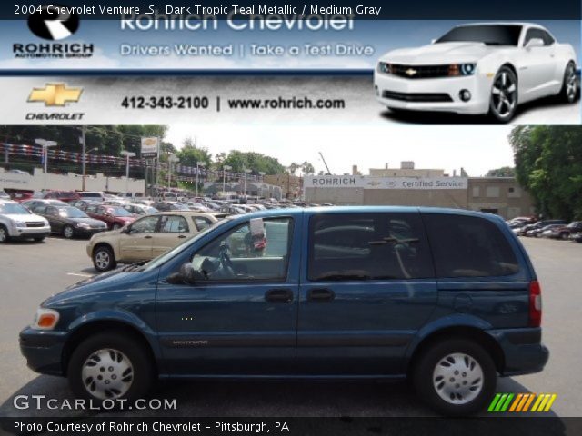 2004 Chevrolet Venture LS in Dark Tropic Teal Metallic