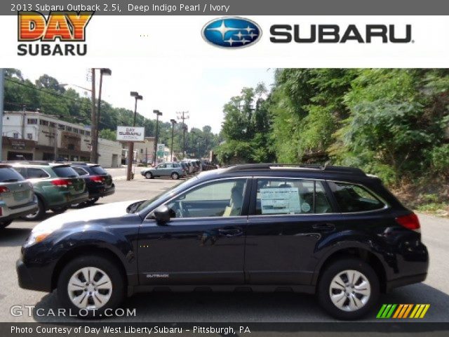 2013 Subaru Outback 2.5i in Deep Indigo Pearl