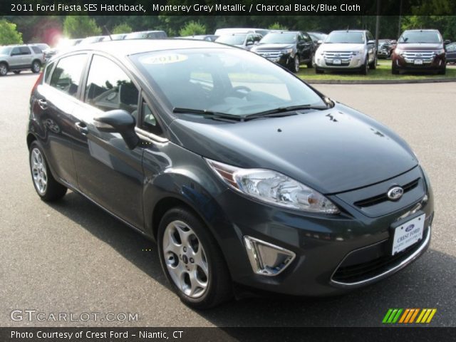 2011 Ford Fiesta SES Hatchback in Monterey Grey Metallic