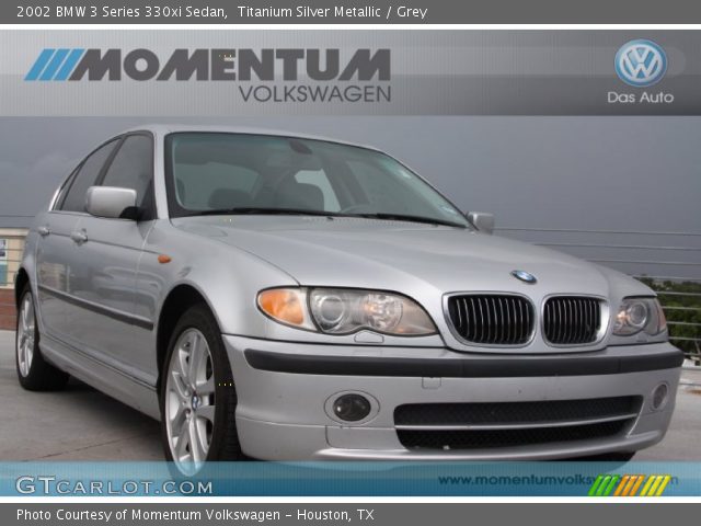 2002 BMW 3 Series 330xi Sedan in Titanium Silver Metallic