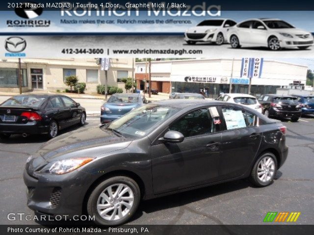 2012 Mazda MAZDA3 i Touring 4 Door in Graphite Mica