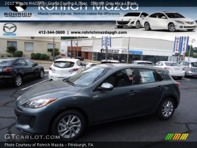 2012 Mazda MAZDA3 i Grand Touring 5 Door in Dolphin Gray Mica