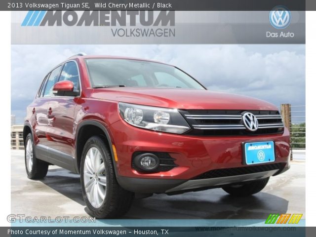 2013 Volkswagen Tiguan SE in Wild Cherry Metallic