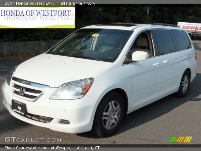 2007 Honda Odyssey EX-L in Taffeta White