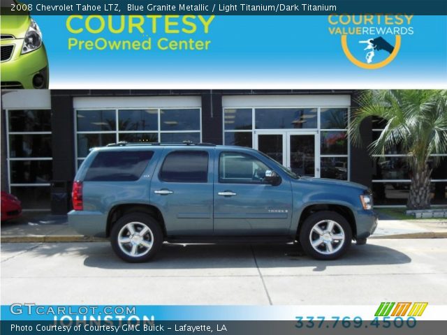 2008 Chevrolet Tahoe LTZ in Blue Granite Metallic