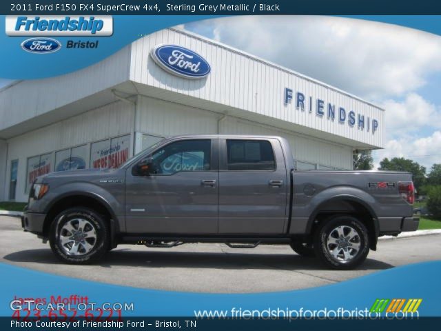 2011 Ford F150 FX4 SuperCrew 4x4 in Sterling Grey Metallic