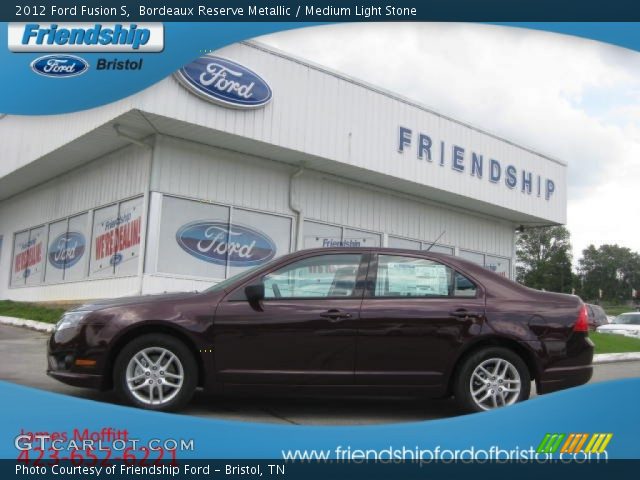 2012 Ford Fusion S in Bordeaux Reserve Metallic