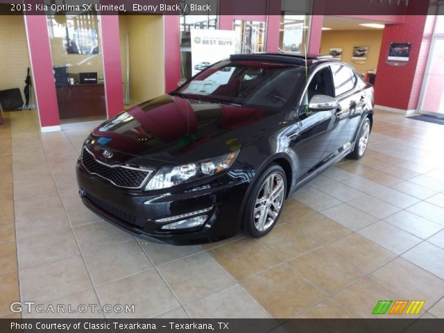 2013 Kia Optima SX Limited in Ebony Black