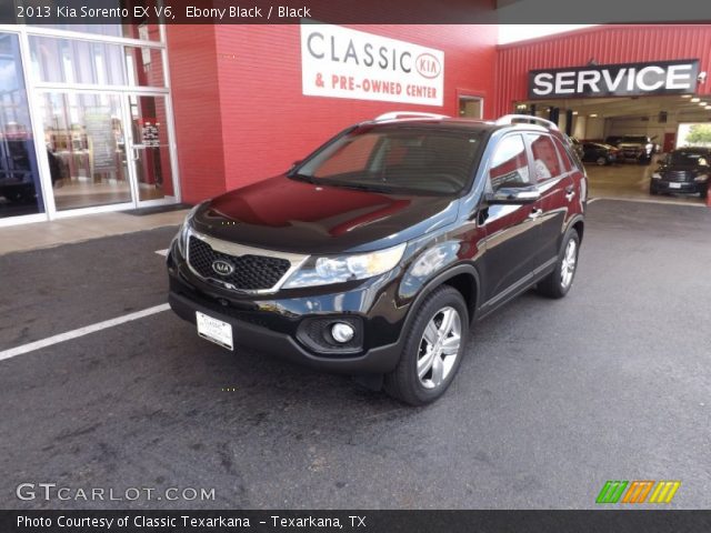 2013 Kia Sorento EX V6 in Ebony Black