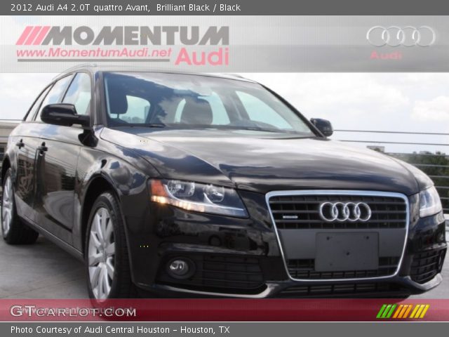 2012 Audi A4 2.0T quattro Avant in Brilliant Black