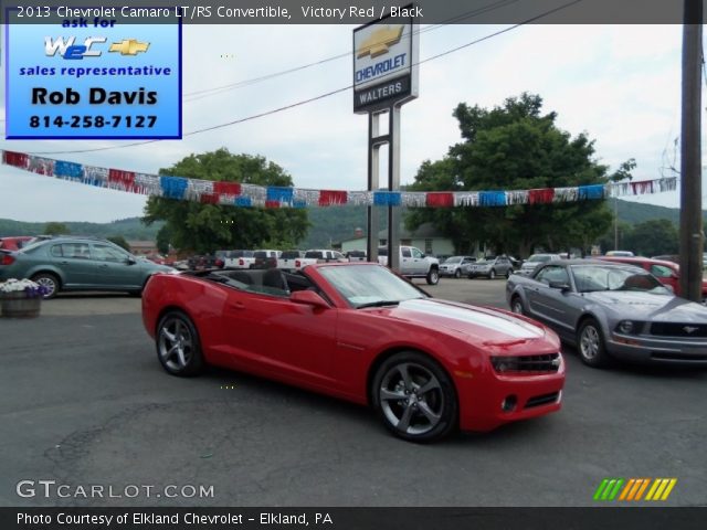 2013 Chevrolet Camaro LT/RS Convertible in Victory Red