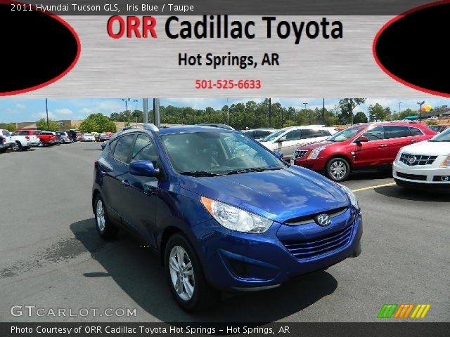 2011 Hyundai Tucson GLS in Iris Blue