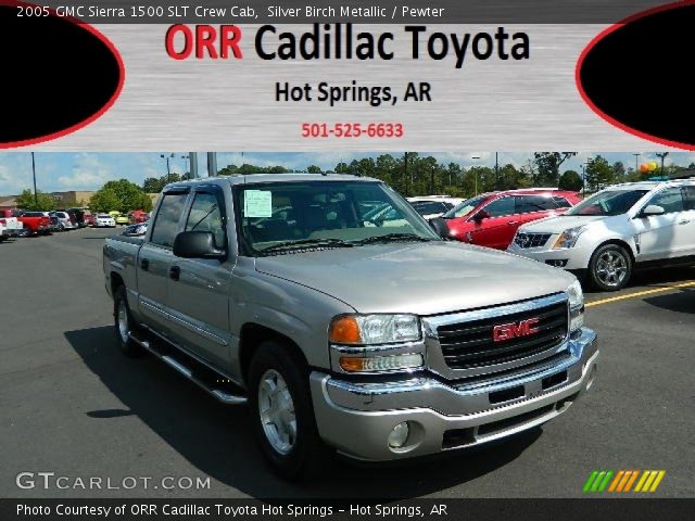 2005 GMC Sierra 1500 SLT Crew Cab in Silver Birch Metallic