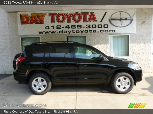 2012 Toyota RAV4 I4 4WD in Black