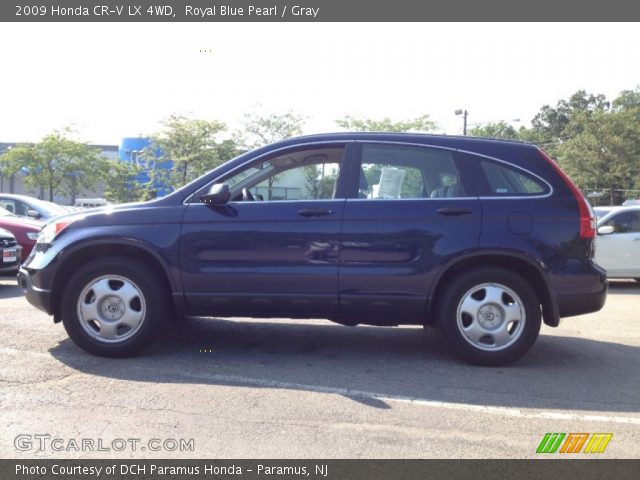 2009 Honda CR-V LX 4WD in Royal Blue Pearl