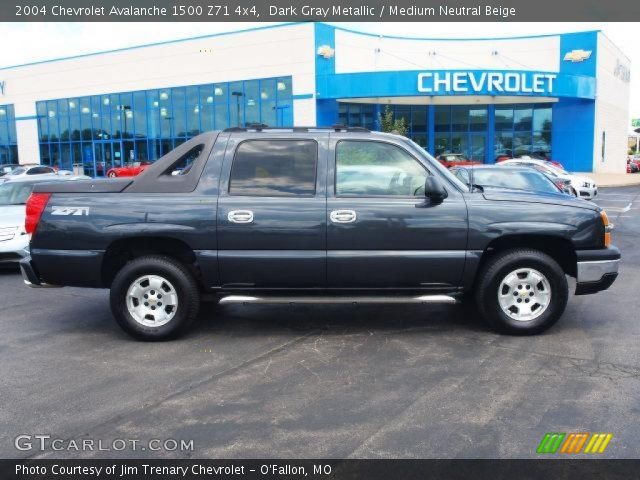 2004 Chevrolet Avalanche 1500 Z71 4x4 in Dark Gray Metallic