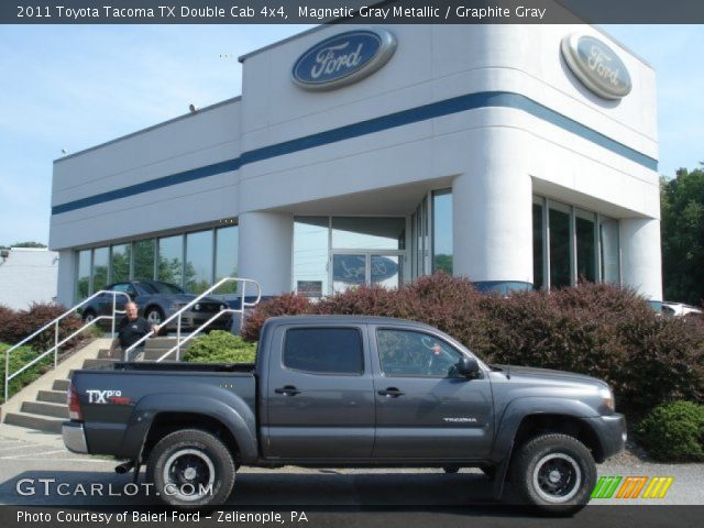2011 Toyota Tacoma TX Double Cab 4x4 in Magnetic Gray Metallic