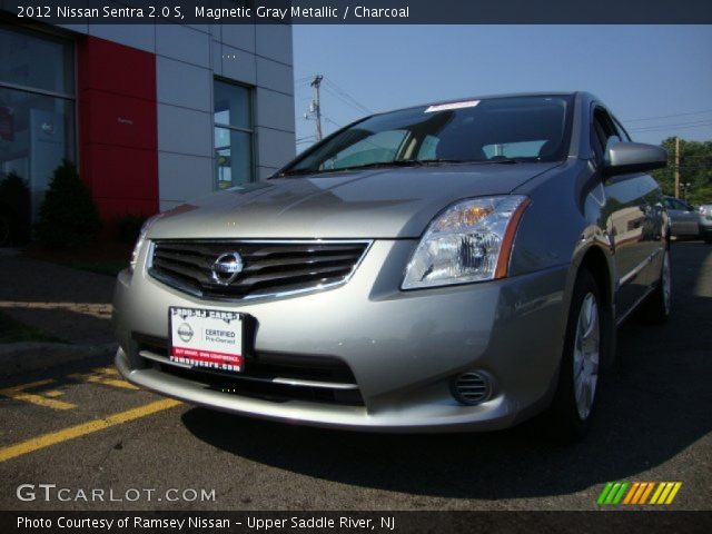 2012 Nissan Sentra 2.0 S in Magnetic Gray Metallic