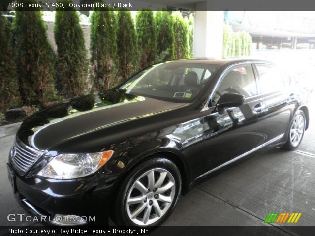 2008 Lexus LS 460 in Obsidian Black