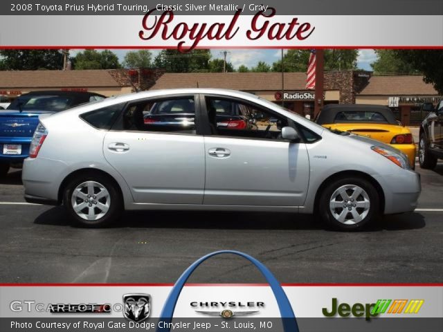 2008 Toyota Prius Hybrid Touring in Classic Silver Metallic