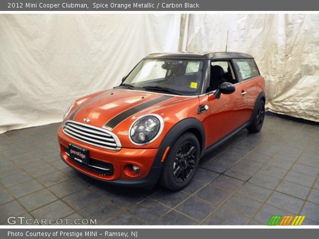 2012 Mini Cooper Clubman in Spice Orange Metallic