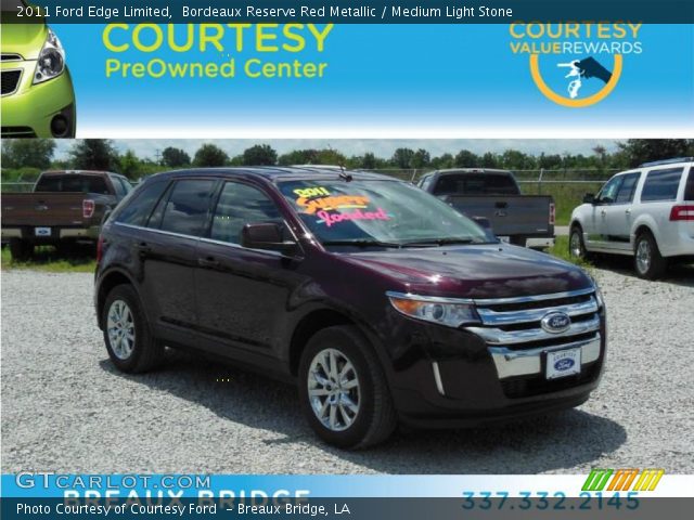 2011 Ford Edge Limited in Bordeaux Reserve Red Metallic