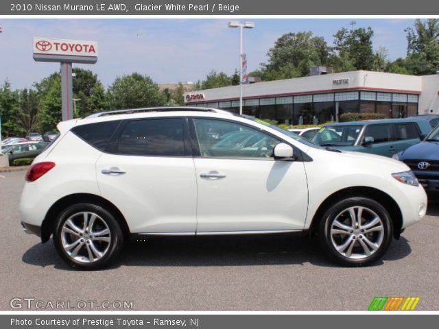 2010 Nissan Murano LE AWD in Glacier White Pearl