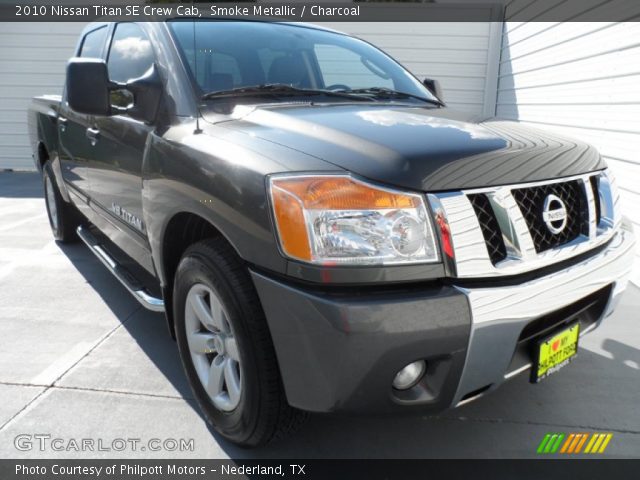 2010 Nissan Titan SE Crew Cab in Smoke Metallic