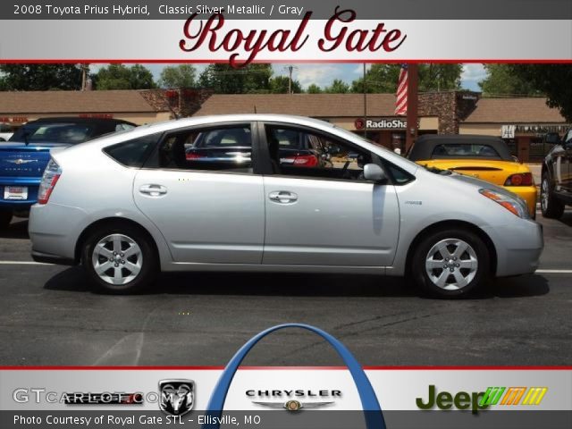 2008 Toyota Prius Hybrid in Classic Silver Metallic