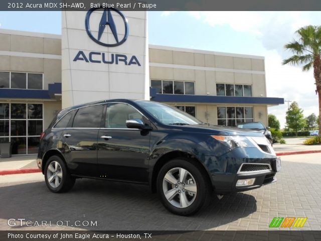 2012 Acura MDX SH-AWD in Bali Blue Pearl