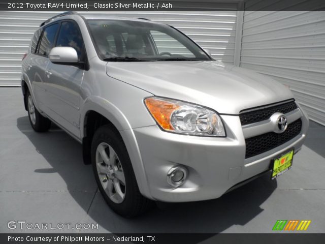 2012 Toyota RAV4 Limited in Classic Silver Metallic