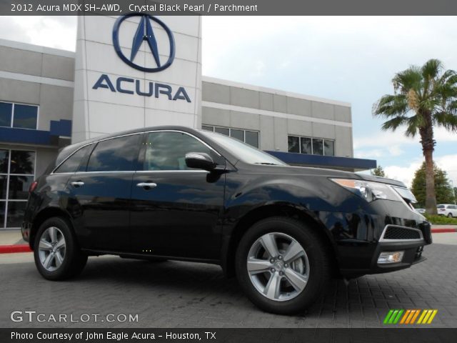 2012 Acura MDX SH-AWD in Crystal Black Pearl