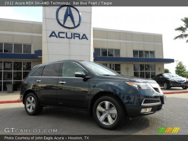 2012 Acura MDX SH-AWD Technology in Bali Blue Pearl