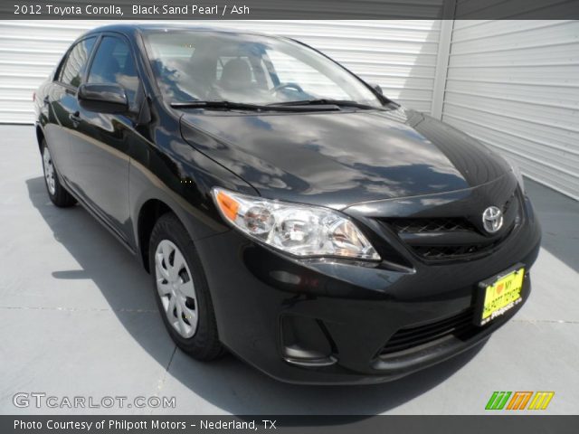 2012 Toyota Corolla  in Black Sand Pearl