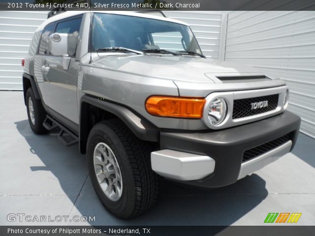 2012 Toyota FJ Cruiser 4WD in Silver Fresco Metallic