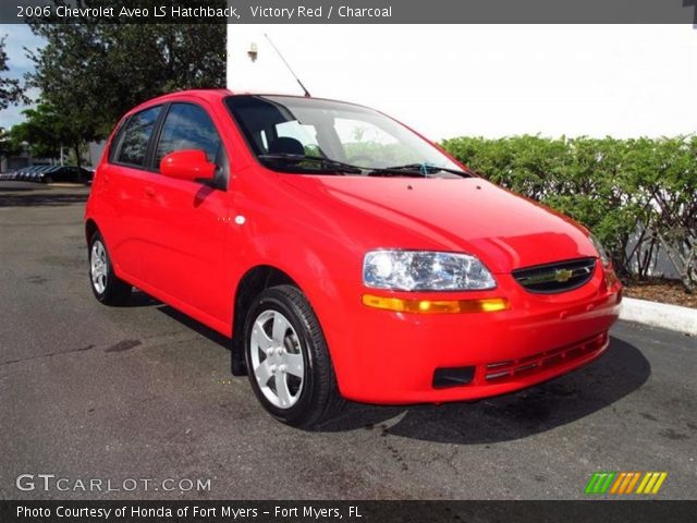 2006 Chevrolet Aveo LS Hatchback in Victory Red