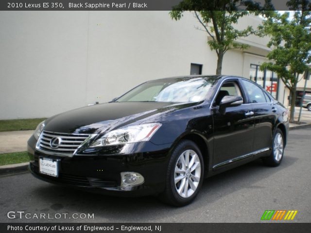 2010 Lexus ES 350 in Black Sapphire Pearl